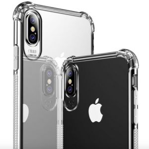 iPhone XR soft clear shockproof bumper cover